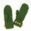 Knitted gloves