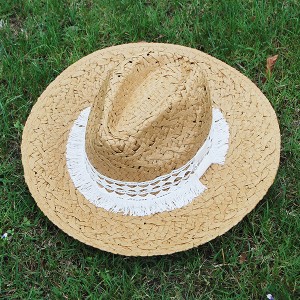 Paper straw hat