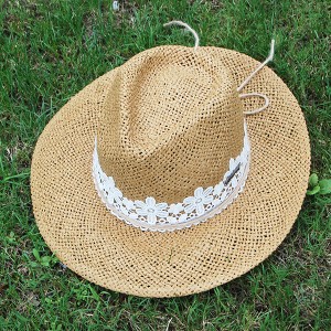 Paper straw hat