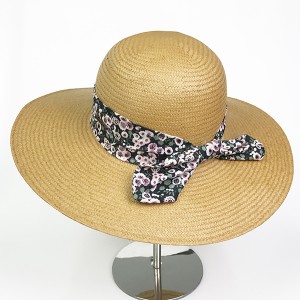 Paper straw hat