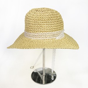 Paper straw hat