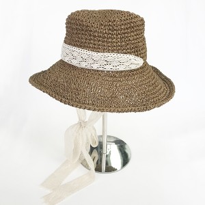 Paper straw hat