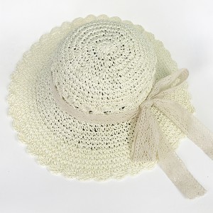 Paper straw hat