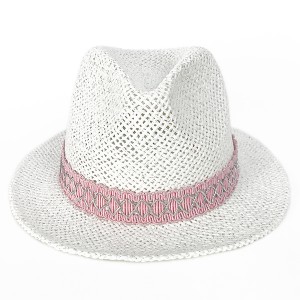 Paper straw hat